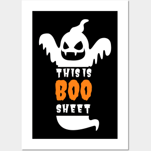 This is BOO Sheet Posters and Art